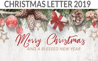 CHRISTMAS LETTER DECEMBER 2019