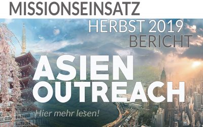 Einsatzbericht Südostasien, Herbst 2019